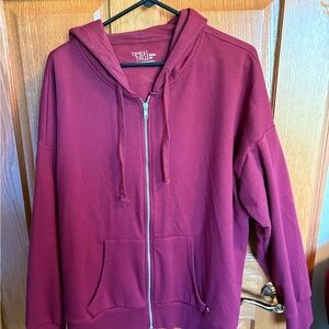 Time and Tru Burgandy Pullover XXXL